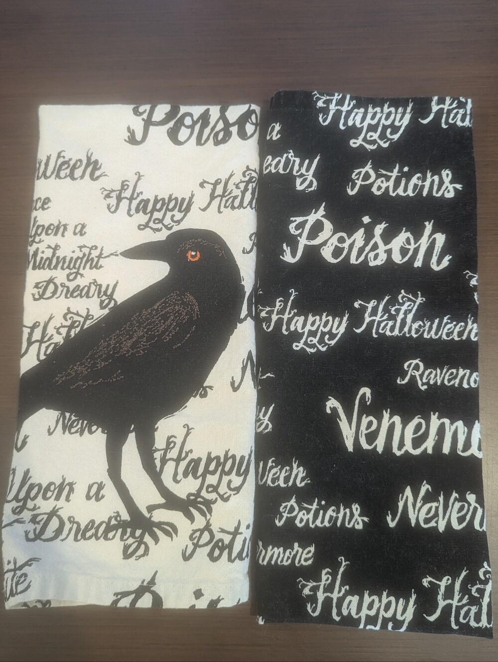 Nevermore Dish Towel Set